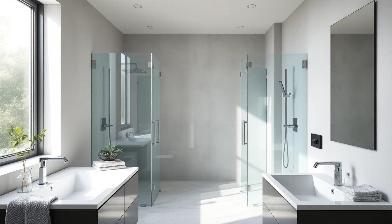 Erleben Sie die eleganten Badprodukte von sonni sanitär GmbH in einem modernen Badezimmer.
