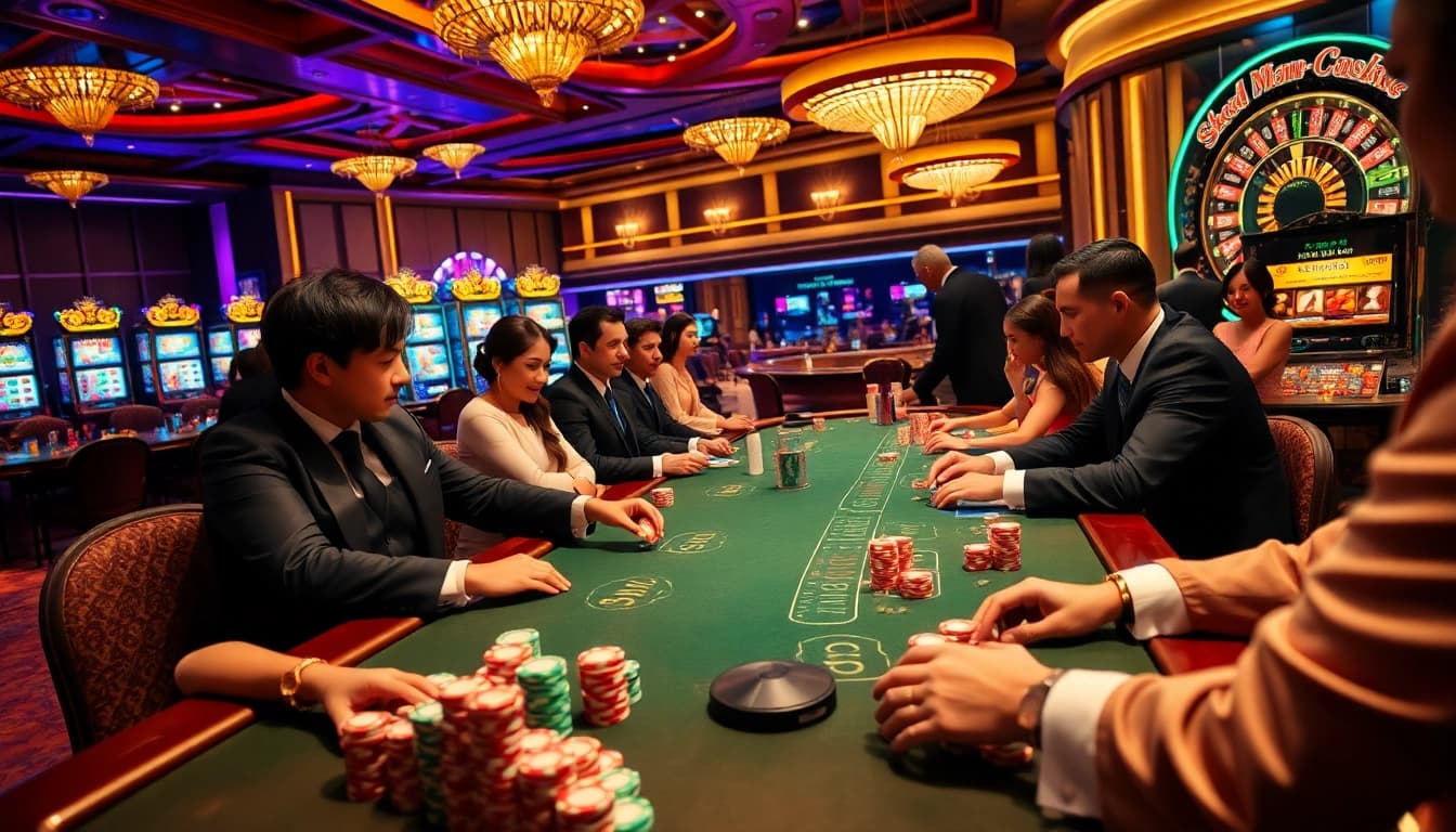 Experience high-stakes poker excitement at Shbet with vibrant casino tables and dynamic gameplay.
