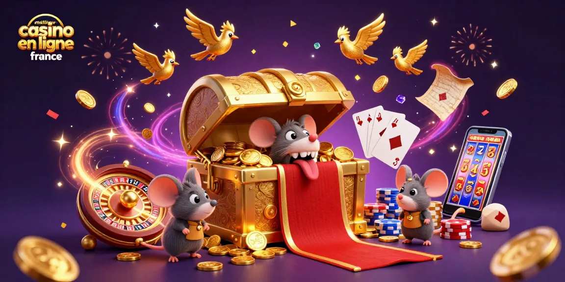 Jouez au meilleur casino en ligne France et découvrez des trésors avec des personnages ludiques et des jeux captivants.