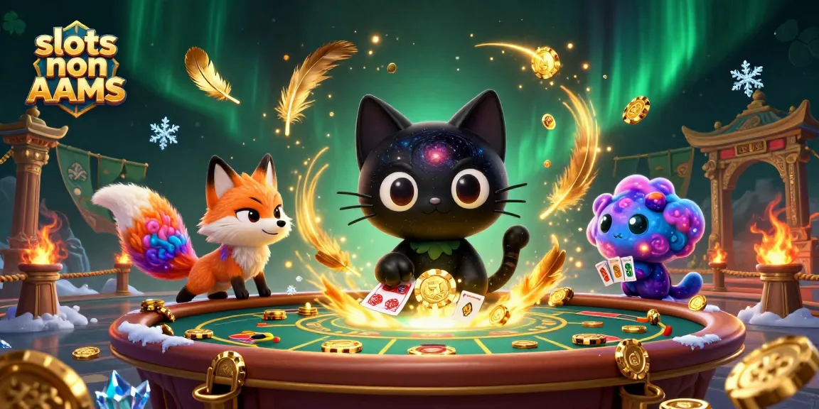 Gioca a fantastiche slot non AAMS nel nostro cosmico casinò con gatti neri gravità e volpi nebulose.