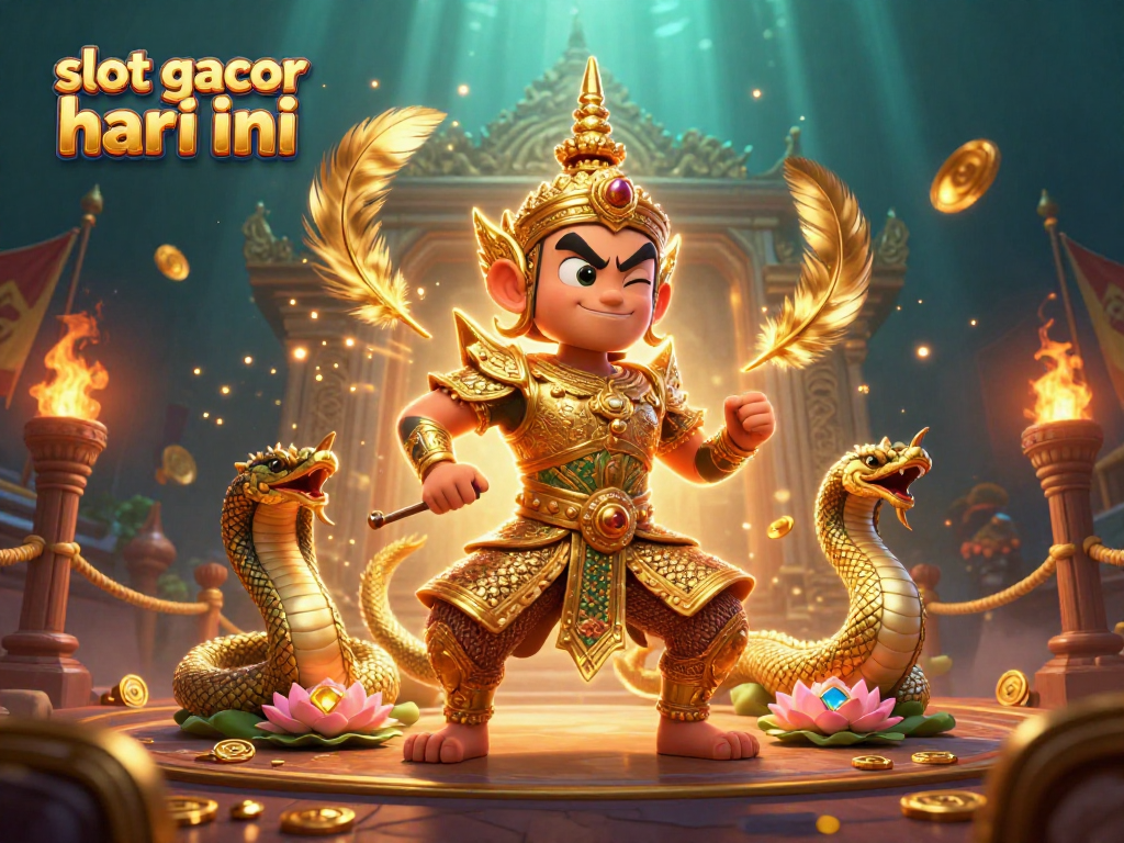Engage in thrilling slot gacor hari ini with colorful casino symbols and dynamic guardians.