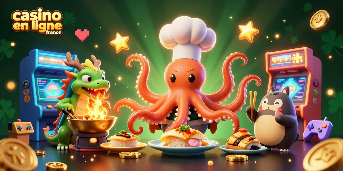 Jouez à casino en ligne France avec des éléments visuels captivants et des personnages animés.