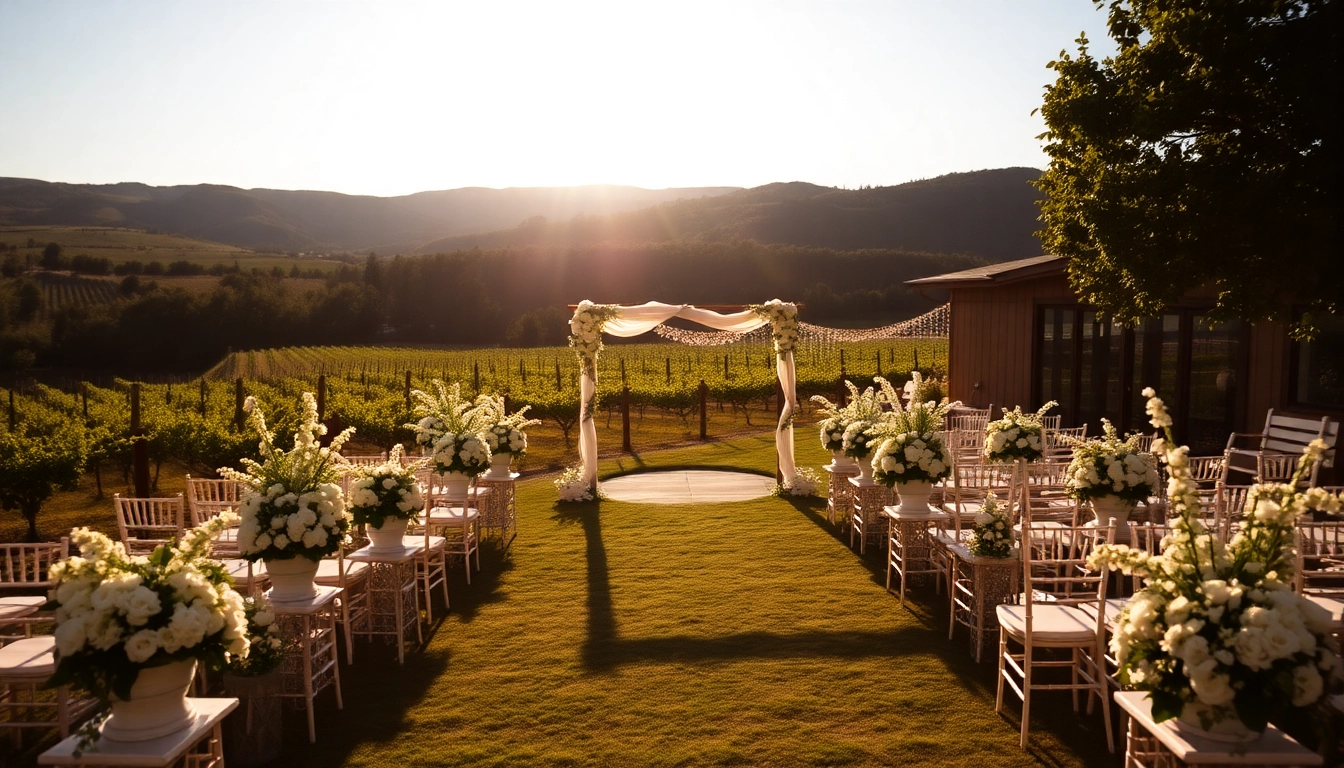 Celebrate your love in stunning Clarksburg Wedding Venues surrounded by scenic vineyards and elegant decor.