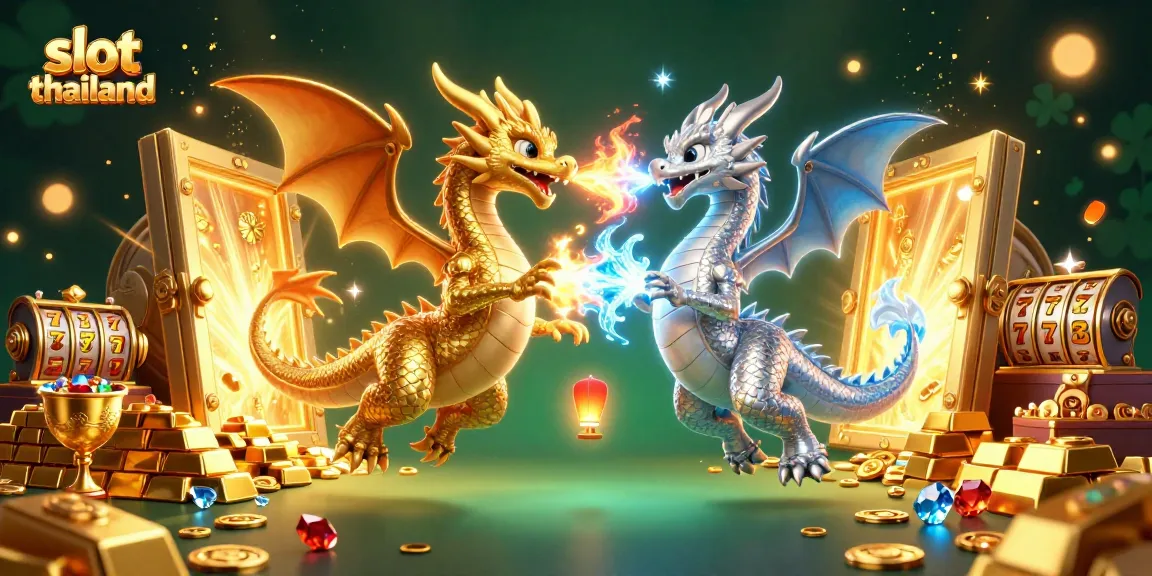 Spin lively slot reels with slot thailand's majestic dragons igniting the casino treasure.