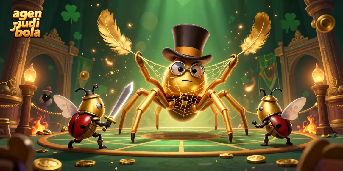 Experience the thrill of agen judi bola with dynamic betting action and vibrant characters in a captivating casino scene.
