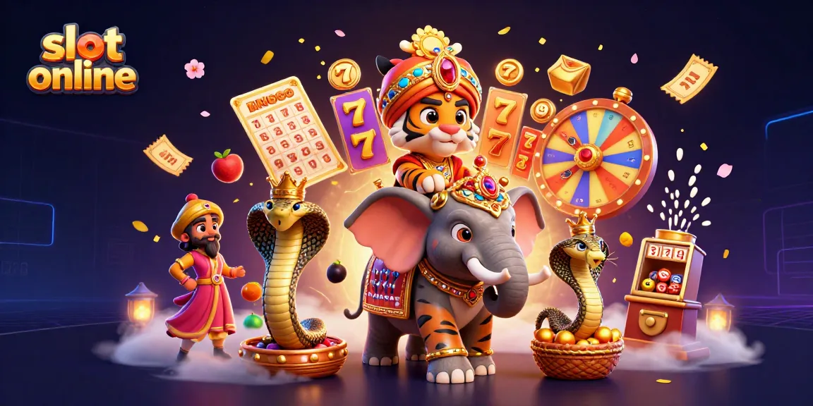 Spin the reels in an enchanting slot online scene featuring vibrant characters and casino elements.