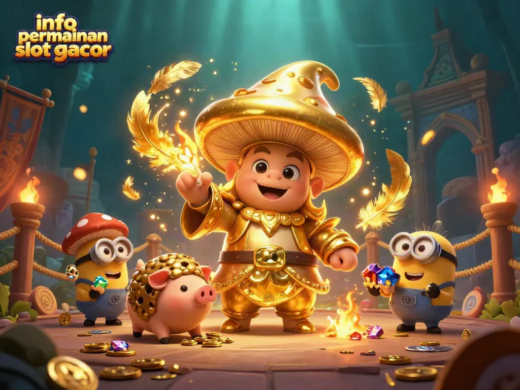 Nikmati info permainan slot gacor dengan ilustrasi mumpuni dari simbol-simbol kasino yang penuh warna.