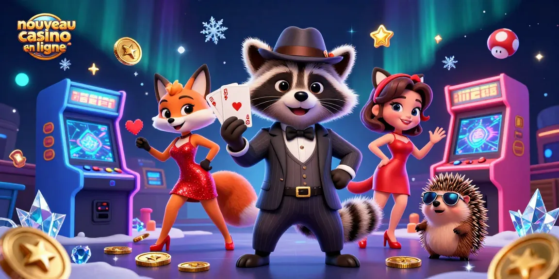 Découvrez les jeux passionnants du nouveau casino en ligne avec des personnages colorés et des machines à sous scintillantes.