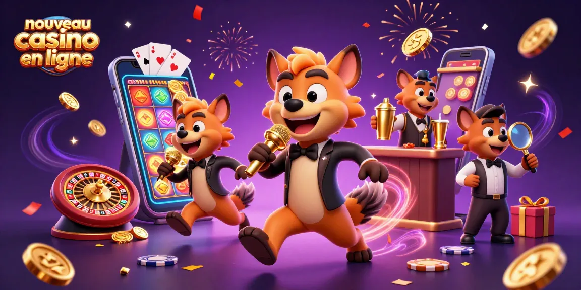 Les hyènes animées présentent un nouveau casino en ligne avec des jeux et des jokers captivants.