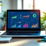 Experience the smm reseller panel in a vibrant digital marketing workspace with analytics dashboards.