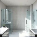 Erleben Sie die eleganten Badprodukte von sonni sanitär GmbH in einem modernen Badezimmer.