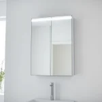 Elegantly designed spiegelschrank led for modern bathrooms, featuring touch-sensitive lighting and sleek style.