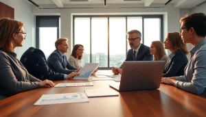 Engaging consultation on tax planning and wealth management strategies in a professional setting.