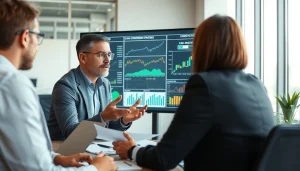 카드 현금화을 위한 전략을 논의하는 금융 상담사의 모습을 보여주며 진행.