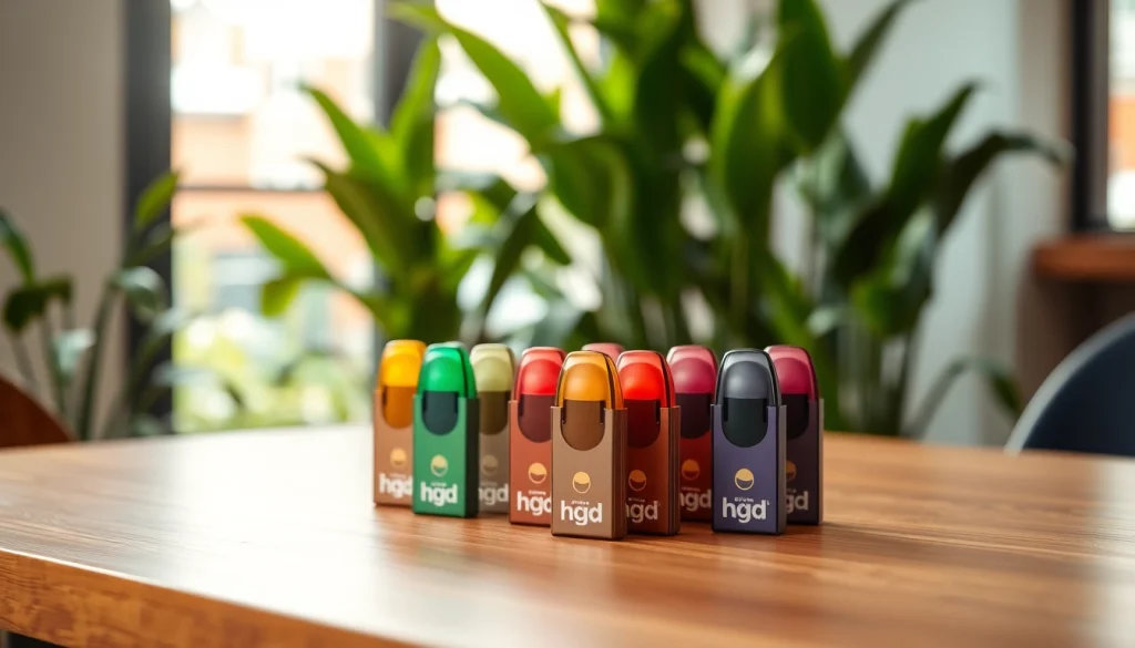 Entdecken Sie die vielfältigen hqd pods in einer modernen Umgebung mit entspannendem Licht.