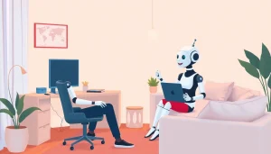 Engaging virtual sex chat AI interaction in a cozy setting