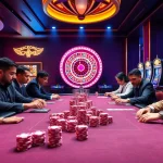 Experience high-stakes gambling at U888 link mới with vibrant casino visuals, captivating tables, and engaging players.