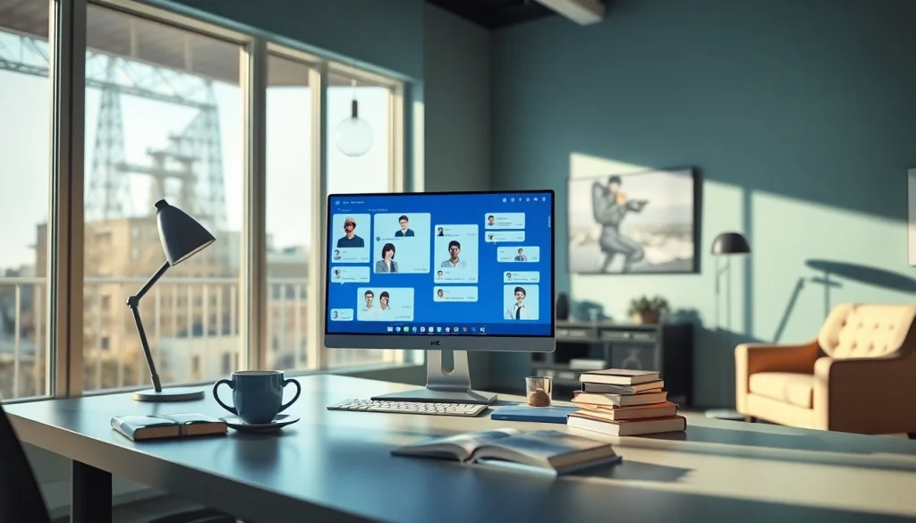 NSFW AI chat platform workspace showcasing innovative technology and comfort