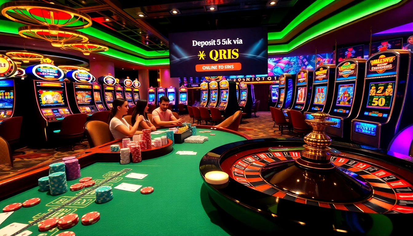 Rasakan sensasi berjudi dengan Depo 5k di meja kasino mewah.