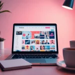 How to find paid OnlyFans pages through a digital workspace with vibrant content thumbnails
