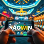 Trải nghiệm sự phấn khích với nền tảng cá cược trực tuyến của SAOWIN, giới thiệu các trò thể thao và casino trong một bối cảnh kỹ thuật số sống động.