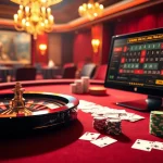 Découvrez un gameplay palpitant au casino en ligne français avec des cartes vibrantes et la roulette en action.