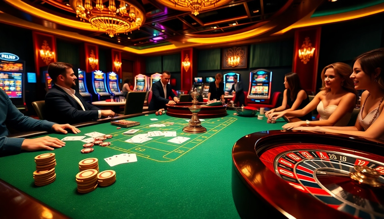 Vivez l'excitation des enjeux élevés au casino en ligne français avec des tables de casino vibrantes et un gameplay palpitant.