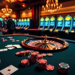 Vivez l'excitation du casino en ligne français avec des tables de poker vibrantes et des machines à sous scintillantes.