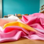 Bekijk de uni katoen stof in verschillende kleuren, perfect voor creatieve projecten.