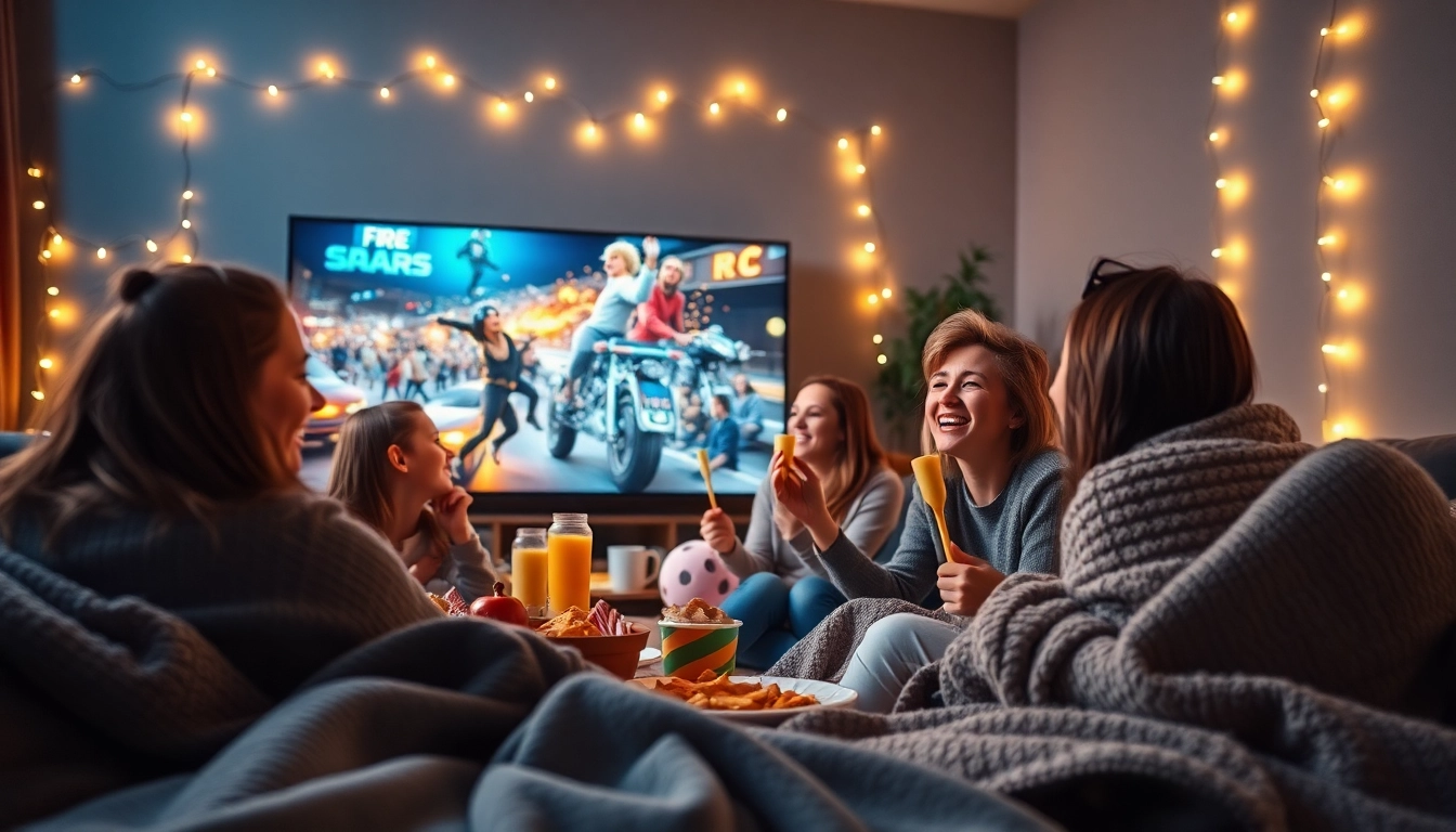 ดูหนัง กับเพื่อนๆ ในบรรยากาศอบอุ่นที่บ้าน