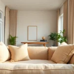 Experience seamless living in a cozy, minimalistic indoor space filled with natural light.