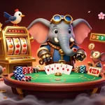 Temukan keberuntungan di PedangJP dengan elemen slot yang memukau dan karakter unik yang bermain di mesin slot.