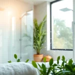 Experience elegant showers Australia in a modern bathroom with sleek designs and natural lighting.