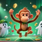 Jouez sur le meilleur site de paris sportif avec une illustration dynamique de casino hanté.