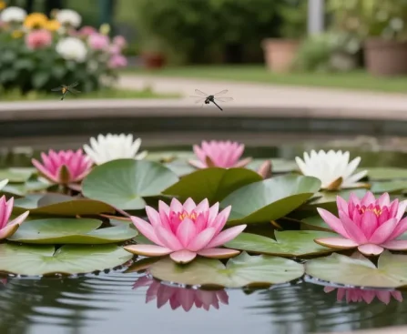 Buy Water Lilies to enhance your garden pond with vibrant blooms and lush greenery.