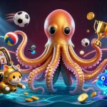 Jouez dans un casino en ligne argent réel avec un kraken et des poissons bioluminescents.